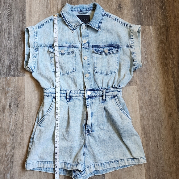 BLANK NYC DENIM ROMPER - Picture 7 of 14